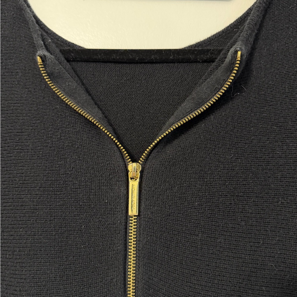 Michael Kors Black Garment with Gold Details